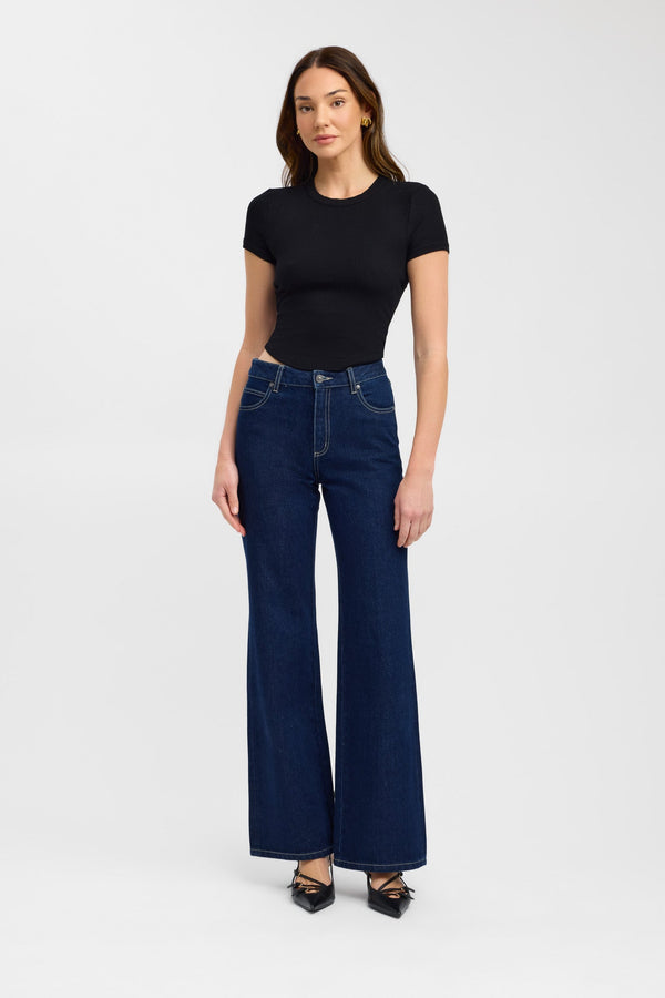 kookai Athena Tee Black