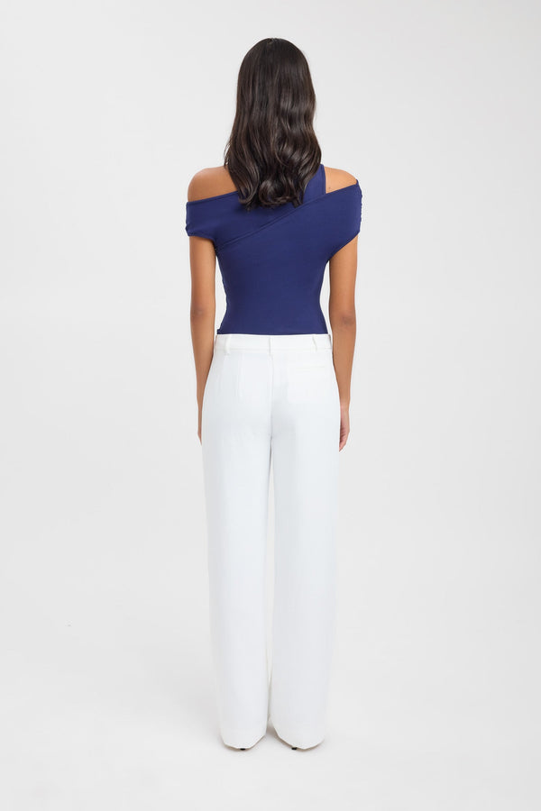 Kookai Atis Asymmetric Top Navy