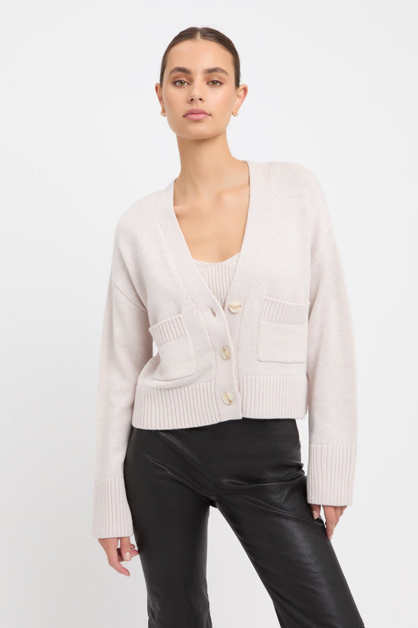 Kookai Autumn Cardigan Stone Marle