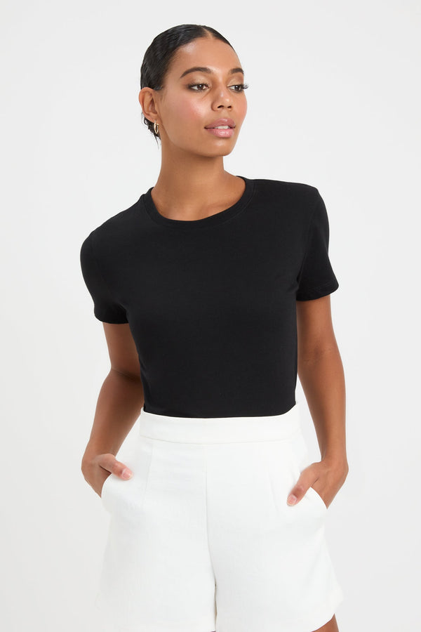 kookai Avery Tee Black