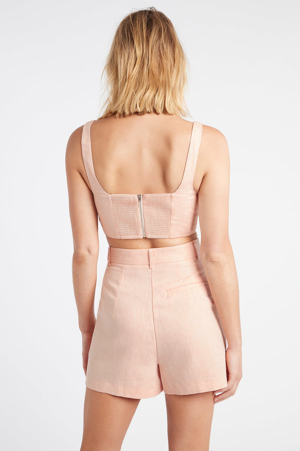 Kookai Avion Crop Top Pink