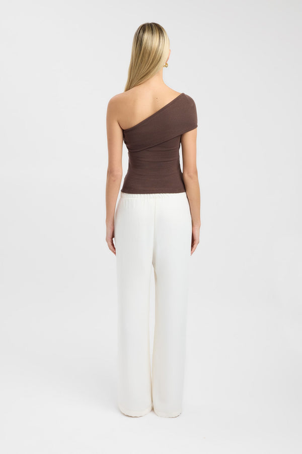 Kookai Barker Tank Dark Chocolate