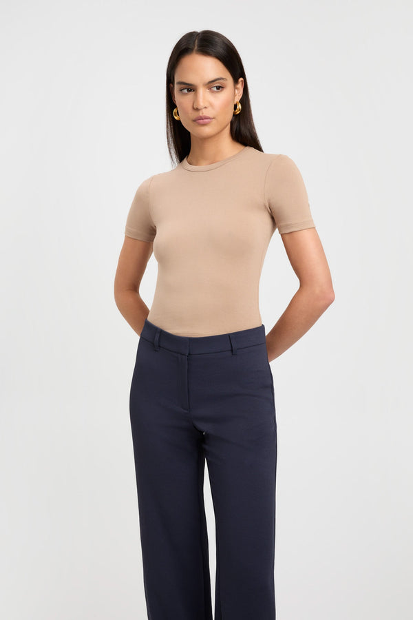 Kookai Beau Baby Tee Iced Latte