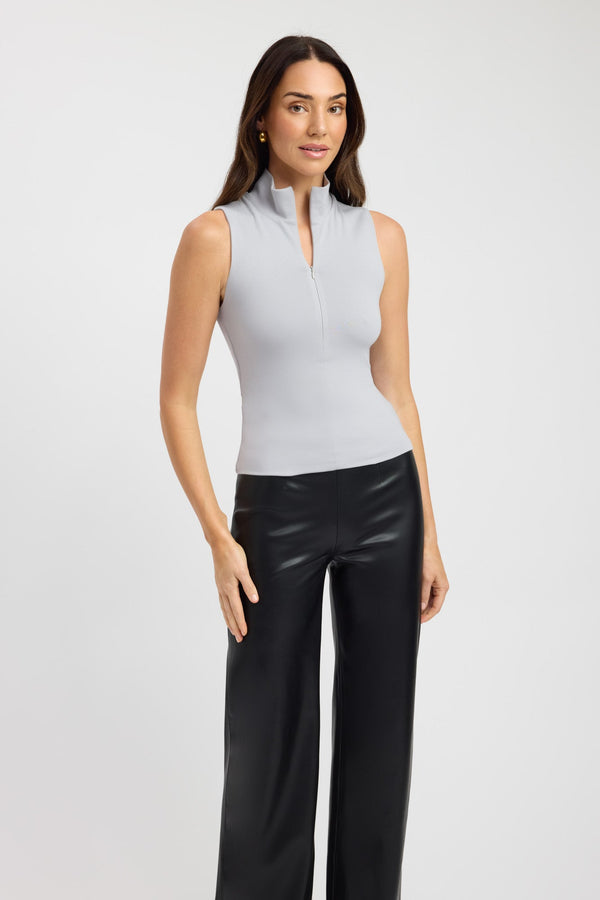 Kookai Beca Top Silver