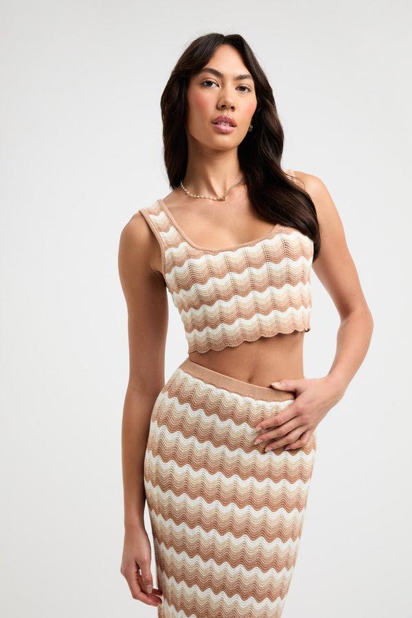 kookai Beckett Bralette Biscuit