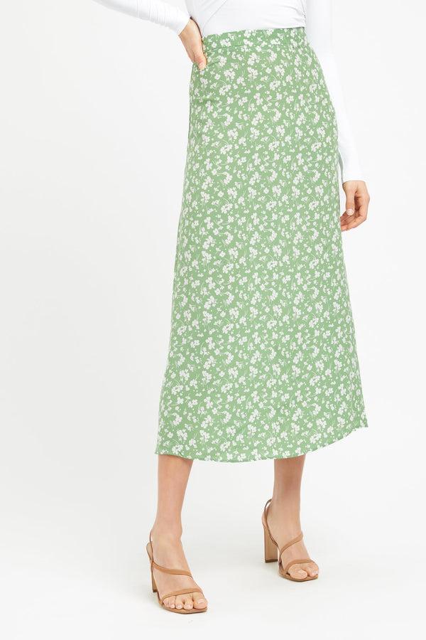 Kookai Becky Midi Skirt Multi