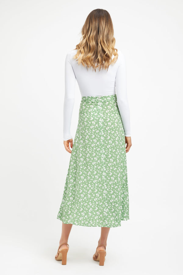 Kookai Becky Midi Skirt Multi
