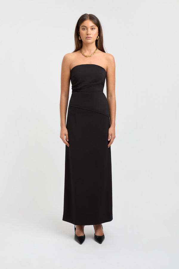 kookai Becky Strapless Top Black