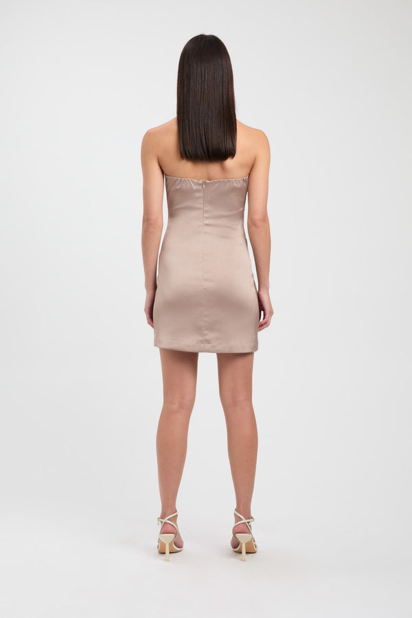 Kookai Belle Mini Dress Bronze