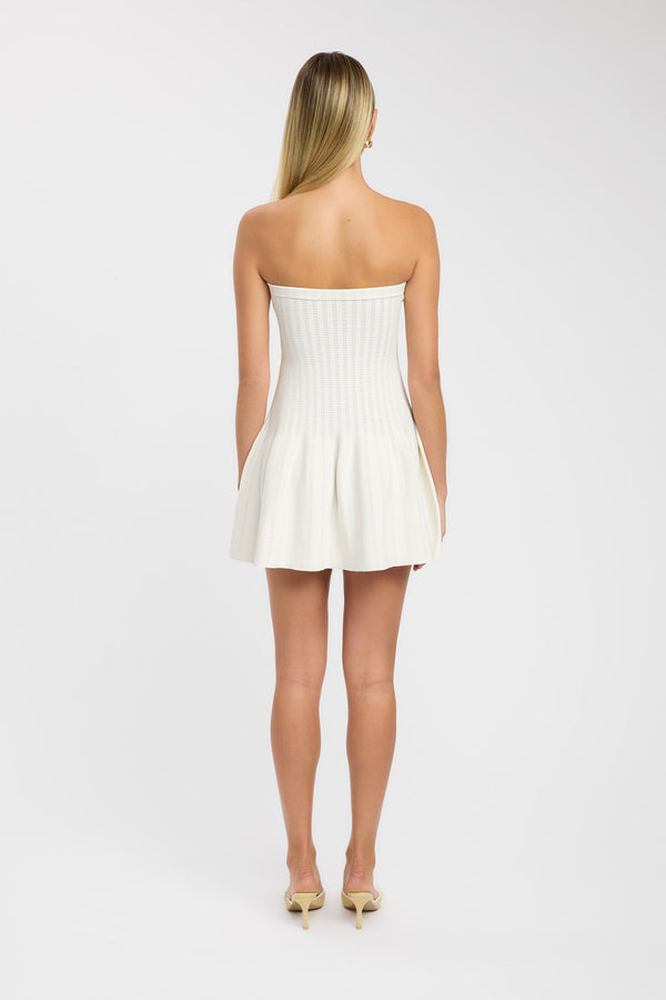 Kookai Belle Mini Dress Coconut Milk