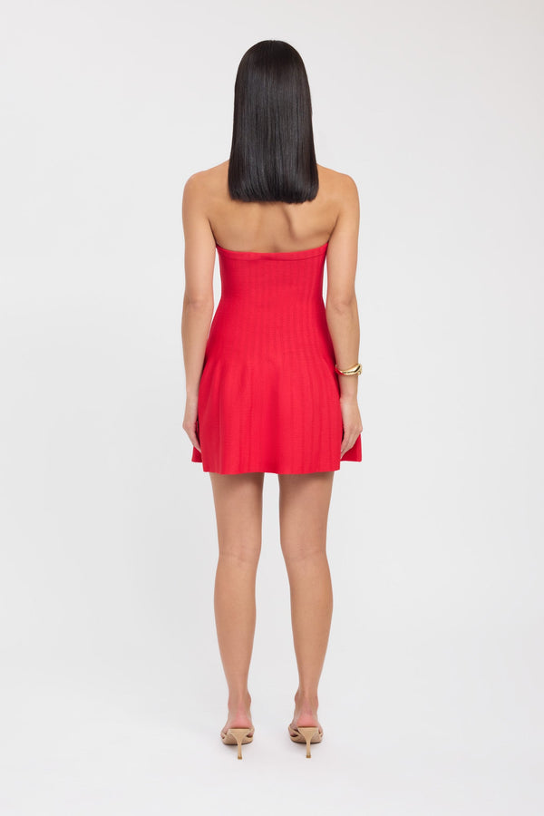 Kookai Belle Mini Dress Red