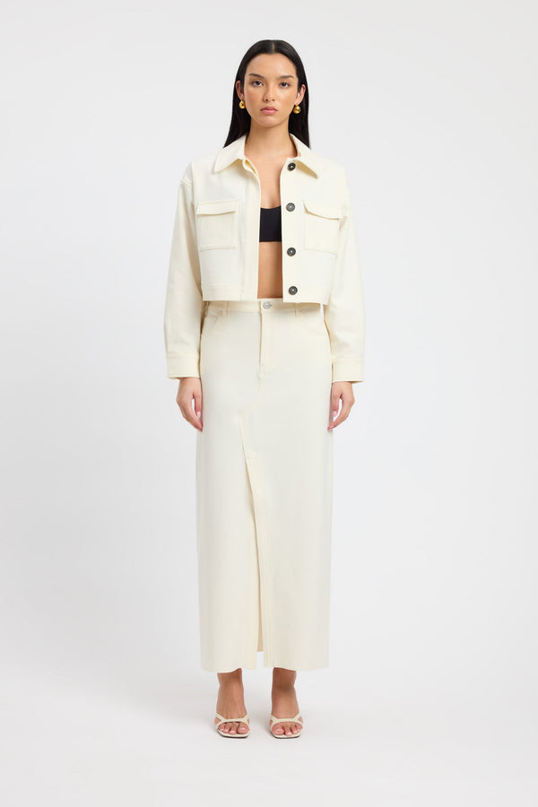 kookai Berlin Jacket Coconut Milk