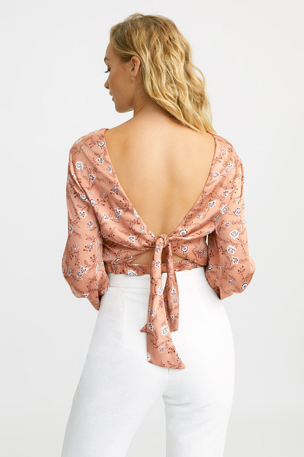 Kookai Bernadette Tie Top Multi
