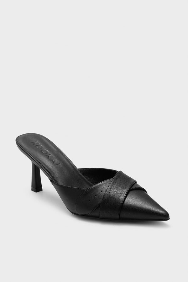 kookai Blair Belted Mule Black