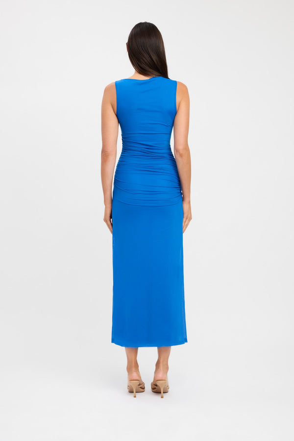 Kookai Bolt Maxi Dress Miami Blue