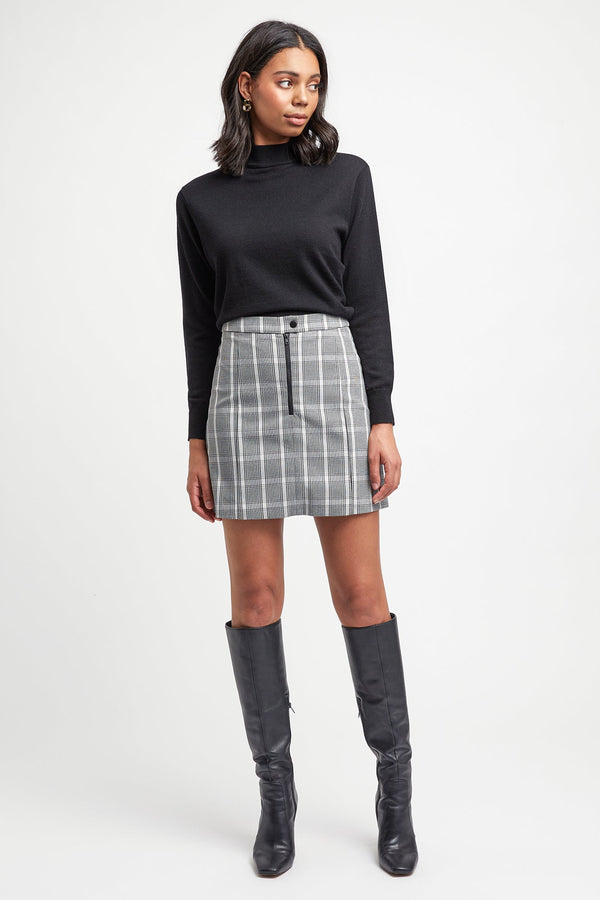 Kookai Boston Mini Skirt Grey