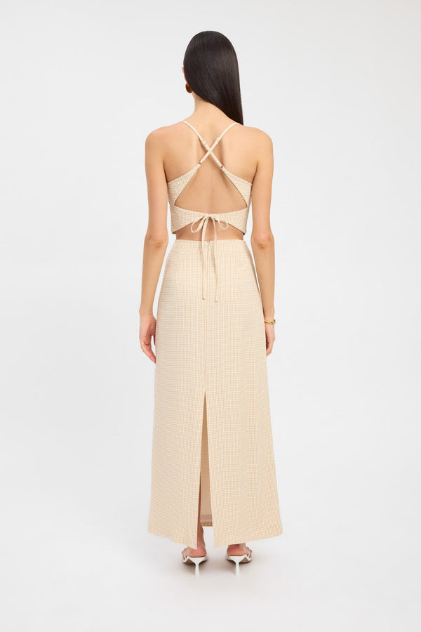 Kookai Brady Midi Skirt Hazelnut