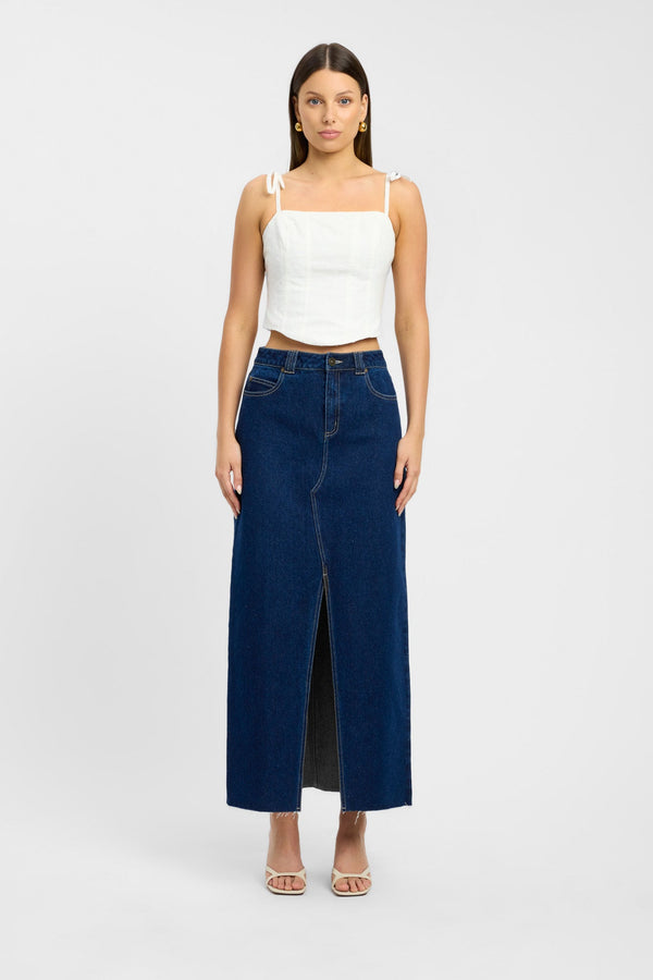 kookai Brandy Top Natural White