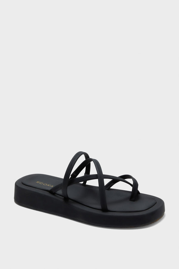 kookai Bree Slides Black