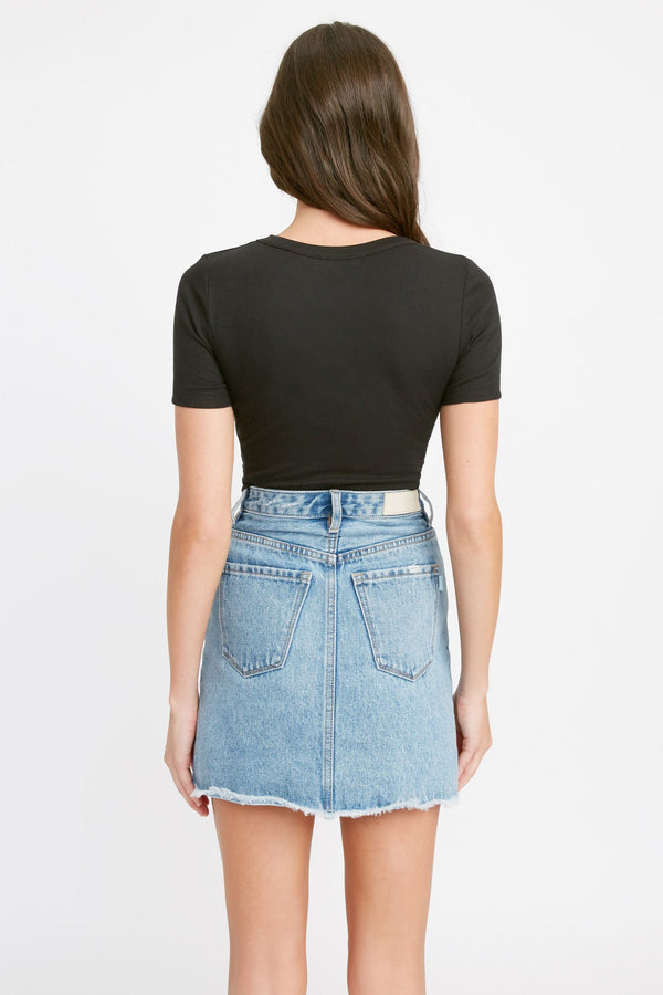 Kookai Bridgette Tee Black