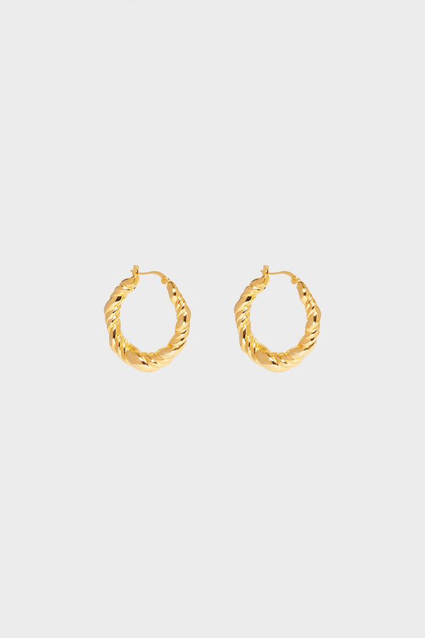 kookai Britt Hoops Gold