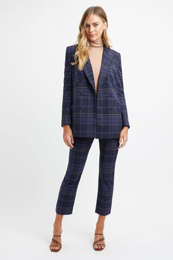 Kookai Brooklyn Check Blazer Multi