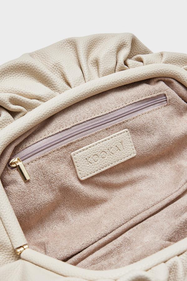 Kookai Brooklyn Pouch Bag Ivory