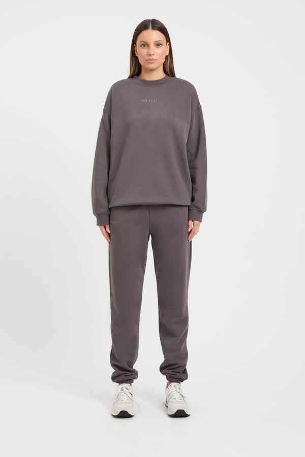 kookai Brushed Axel Sweatshirt Charcoal
