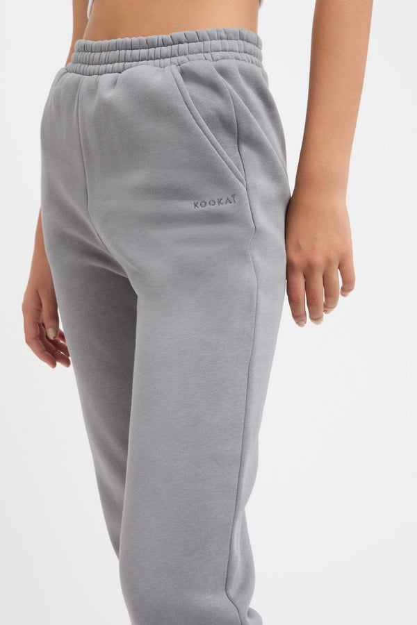 Kookai Brushed Eleni Track Pant Sterling Grey
