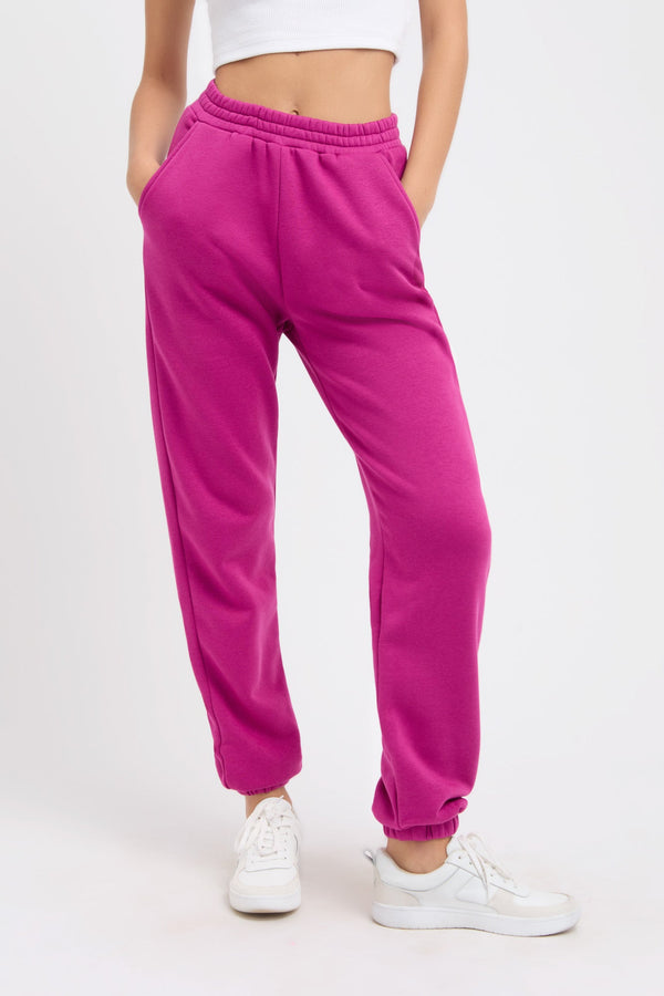 Kookai Brushed Frankie Track Pant Wild Viola