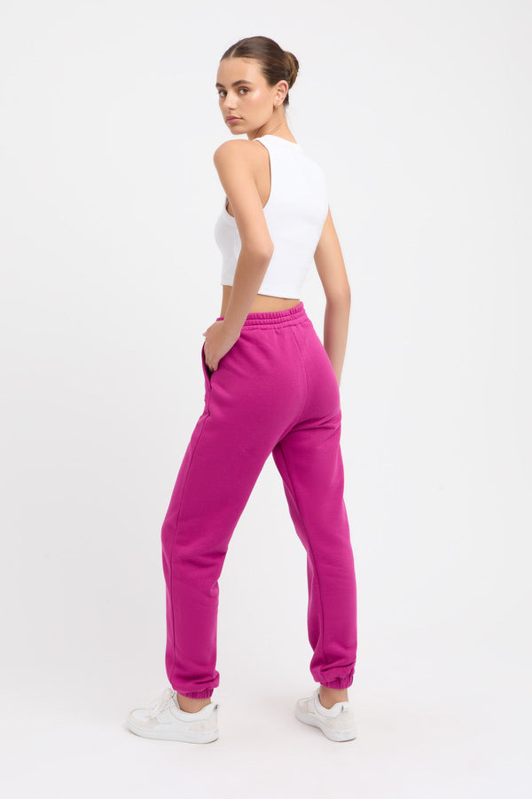 Kookai Brushed Frankie Track Pant Wild Viola