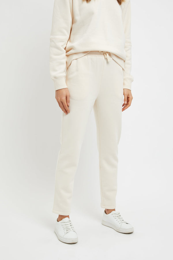 Kookai Brushed Isella Trackpant Buttercream