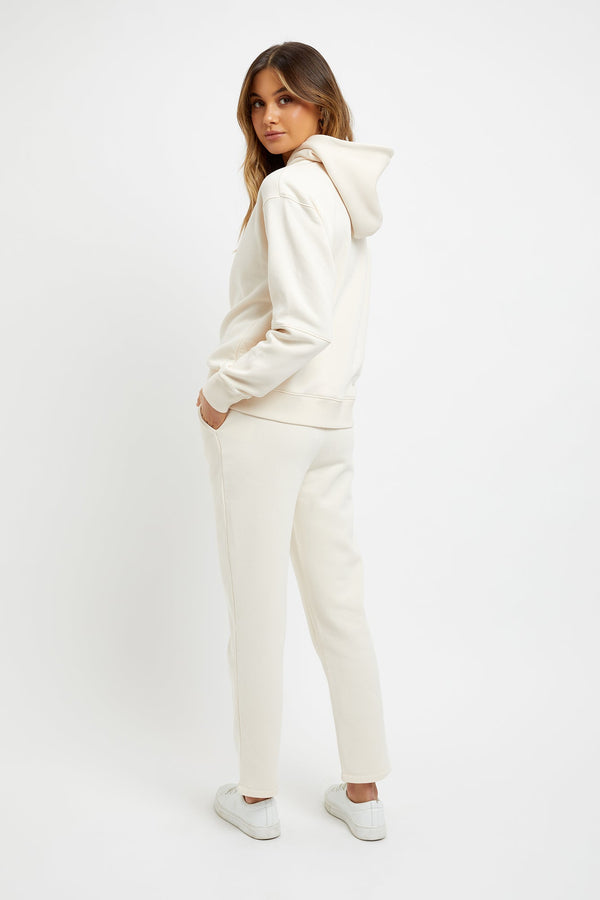 Kookai Brushed Isella Trackpant Buttercream