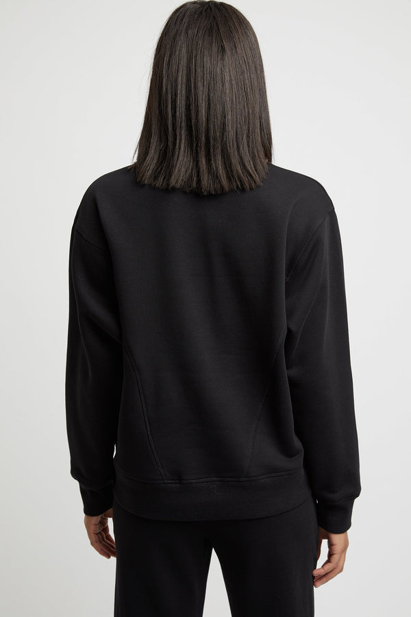 Kookai Brushed Jenna Sweatshirt Black