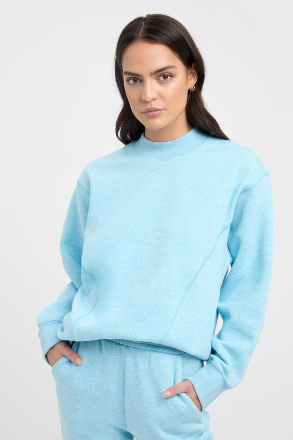 kookai Brushed Jenna Sweatshirt Capri Marle