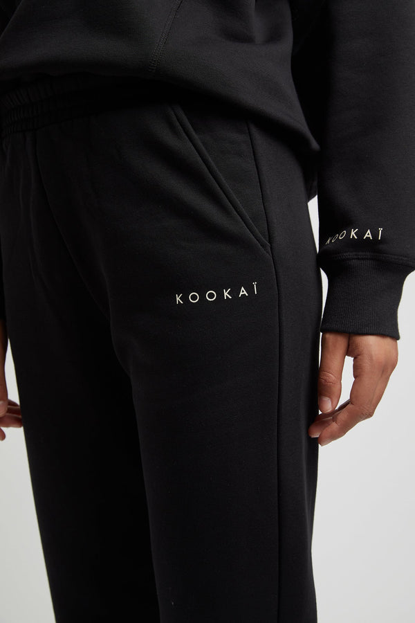 Kookai Brushed Jenna Trackpant Black