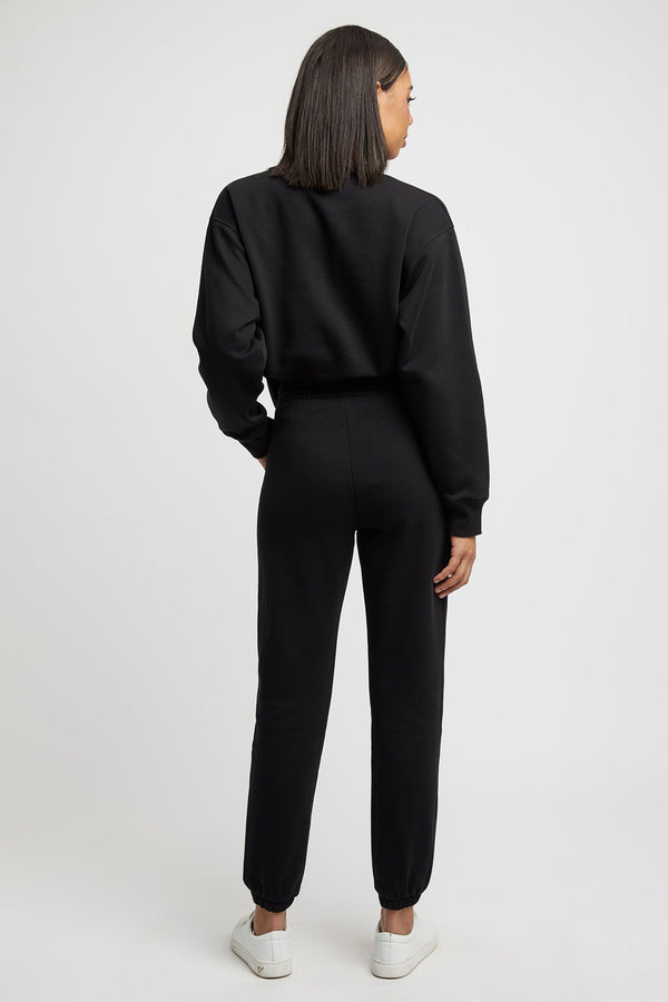 Kookai Brushed Jenna Trackpant Black
