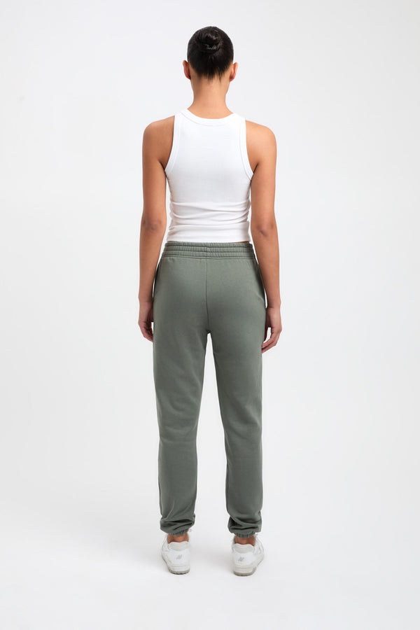 Kookai Brushed Williams Trackpant Agave Green