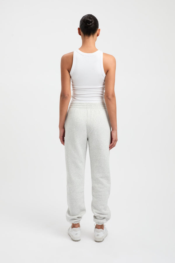 Kookai Brushed Williams Trackpant Light Grey Marle