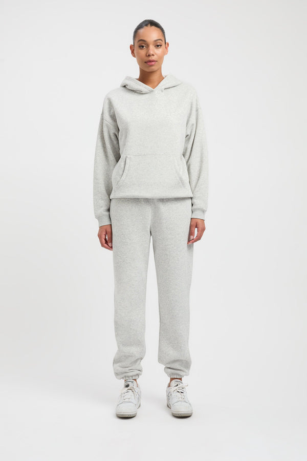 Kookai Brushed Williams Trackpant Light Grey Marle