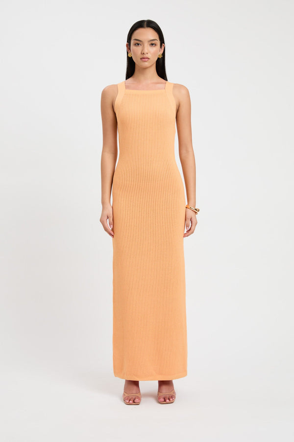kookai Cairo Maxi Dress Light Mango