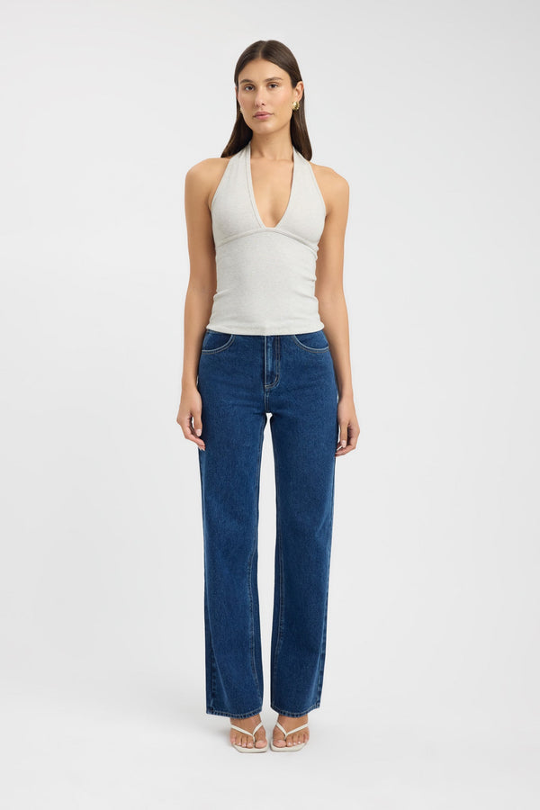 kookai Caity Tank Coconut Marle