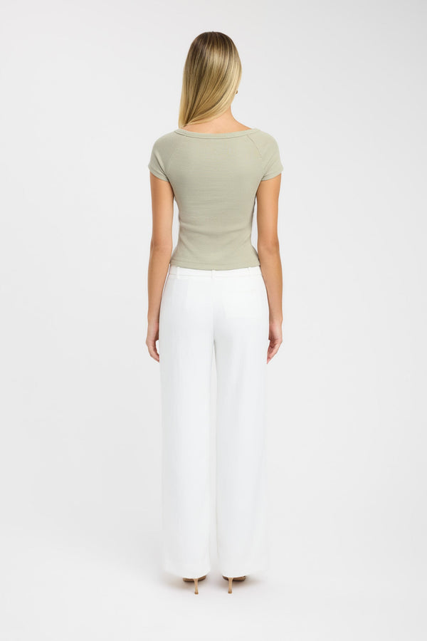 Kookai Cali Top Sage Stone