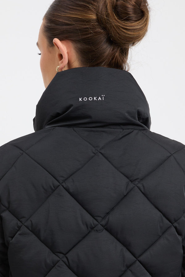 Kookai Camden Puffer Black