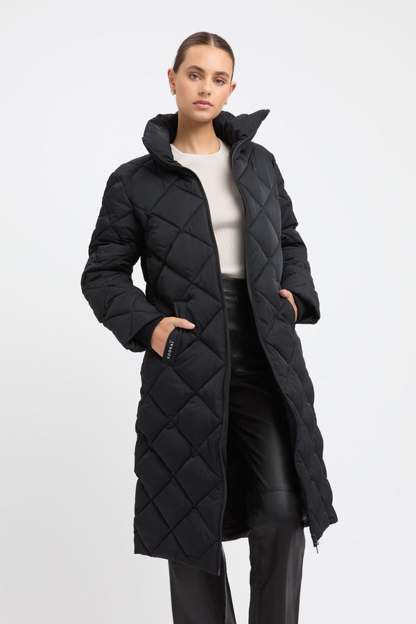 kookai Camden Puffer Black