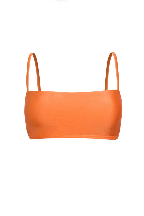 Kookai Capri Bandeau Top Citrus Orange