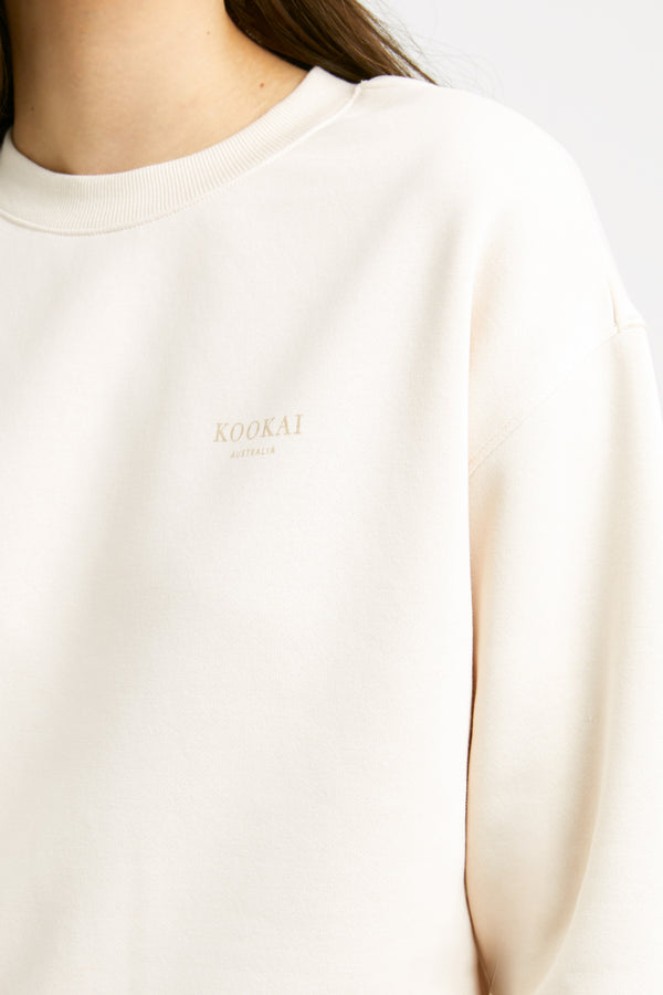 Kookai Capri Sweatshirt Ice Cream
