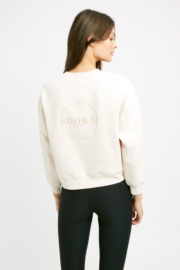Kookai Capri Sweatshirt Ice Cream