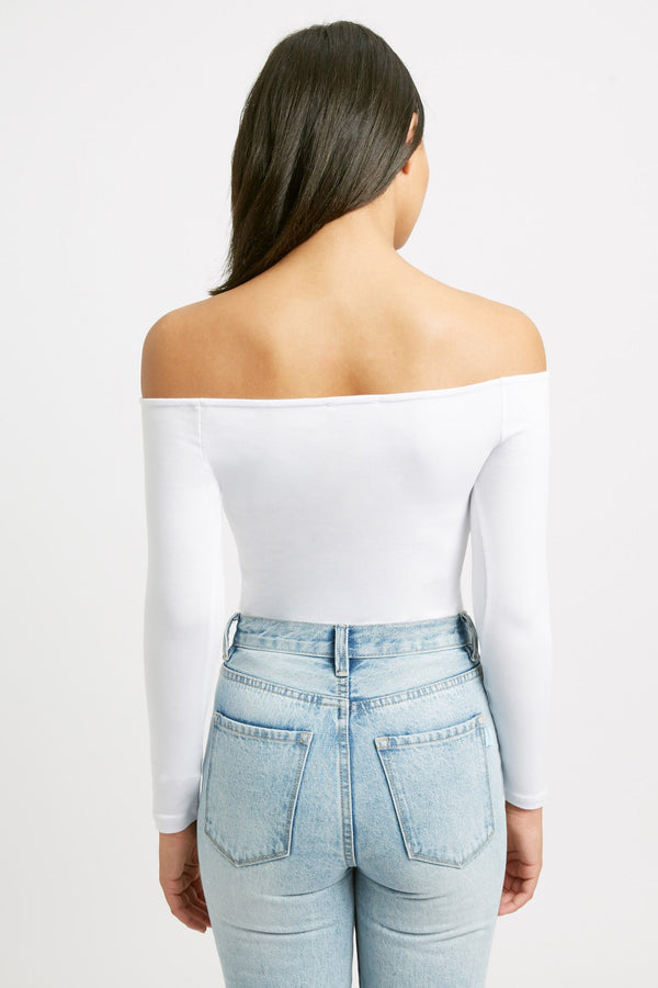 Kookai Carmel Top White