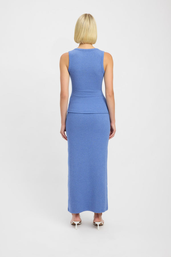 Kookai Carter Maxi Skirt Blueberry Marle